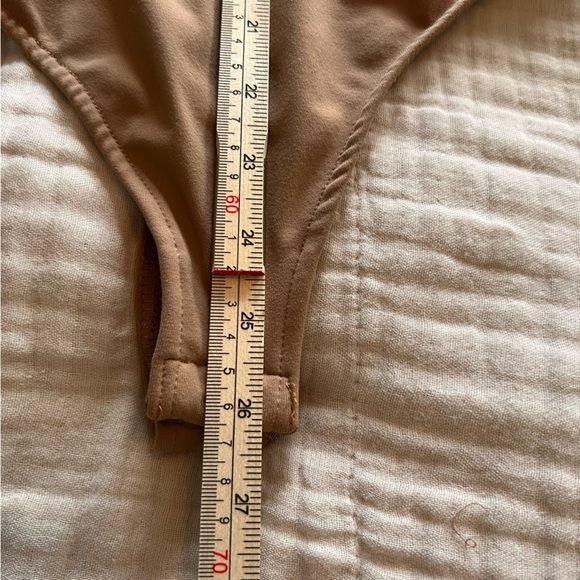 Intimately Free People Brown Neutral Long Sleeve Thong Bodysuit. Women’s Small - Picture 8 of 8